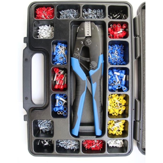 Conex Professionele Draadkabelschoen Kit Met Crimp Gereedschap - CE900102