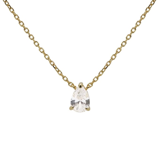 Karma Ketting Julia Crystal Goud