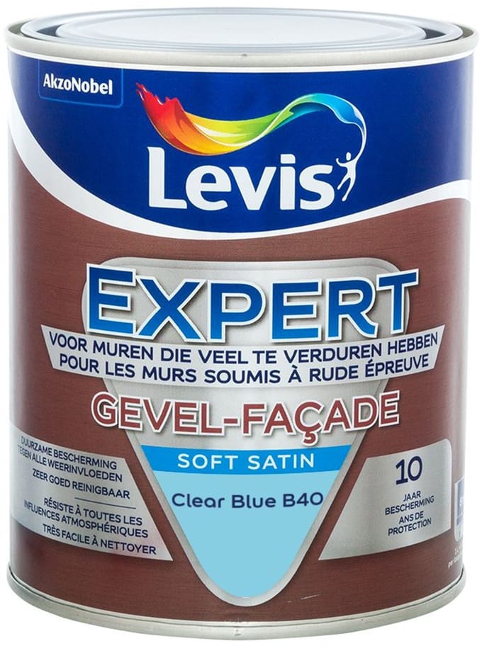 Levis - Expert Gevel Mix - Clear Blue B40 - Mengverf - 1 L