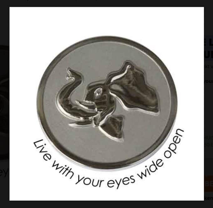 Quoins QMOZ-03-E Live with your eyes wide open munt