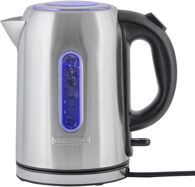 Heinrich's HWK 8854 - Waterkoker - 1.7L - RVS