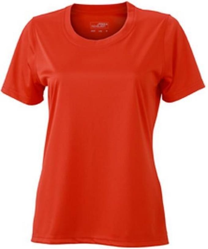 James and Nicholson Vrouwen/dames Actieve Tee (Grenadine)