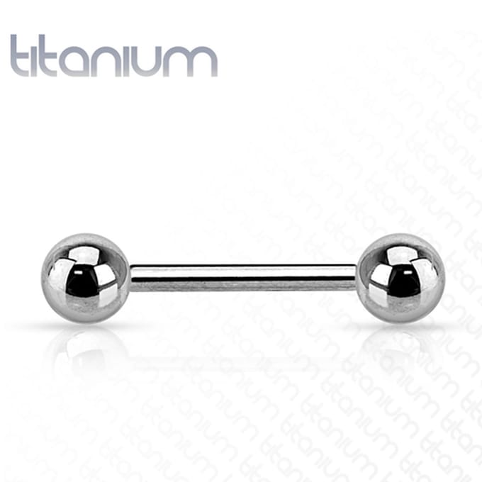 piercing titanium extern schroefdraad basis 1.6x20 - zilver - LMPiercings