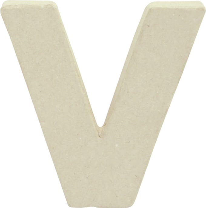 Kleine kraft letter v