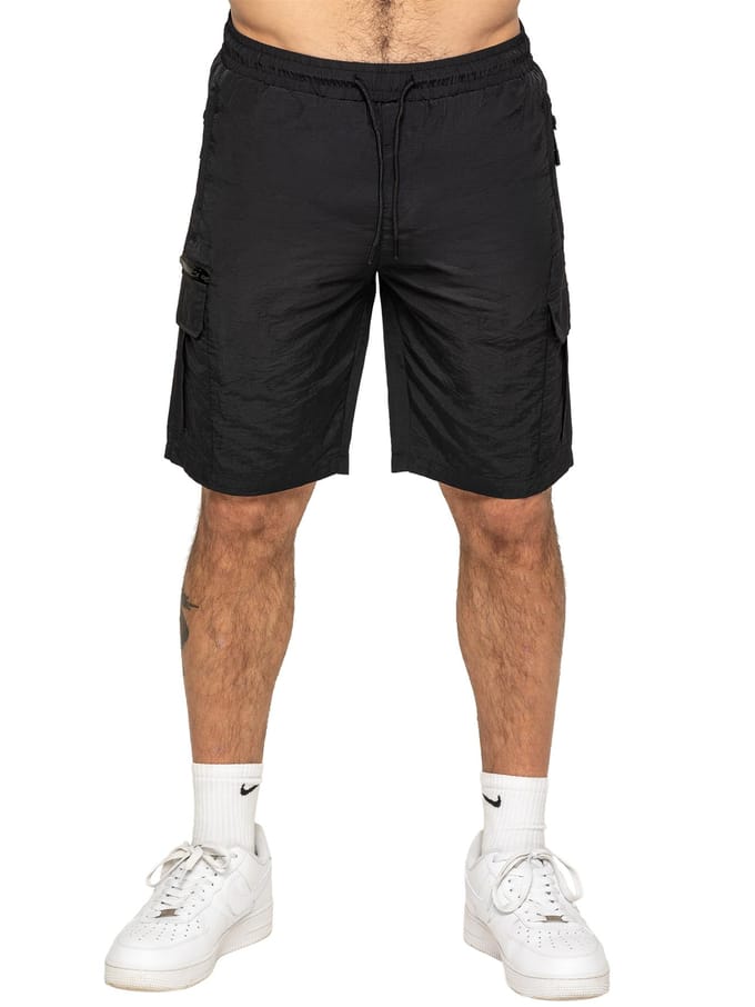 Enzo | Heren Geweven Utility Cargo Short