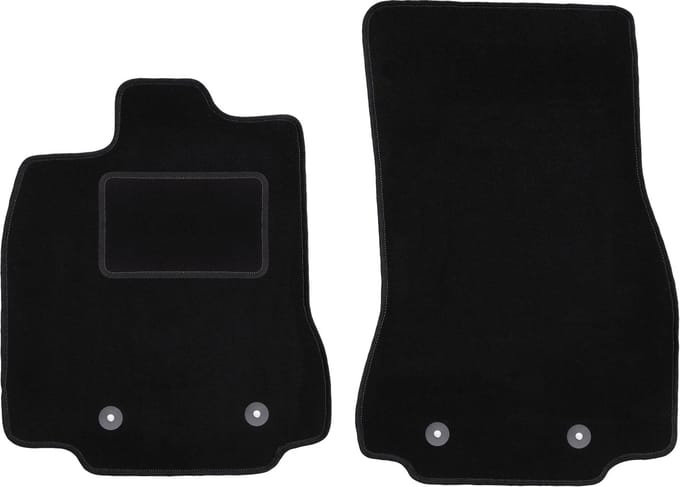 Voormatten zwart voor: Toyota Prius II hatchback (2003-2010)