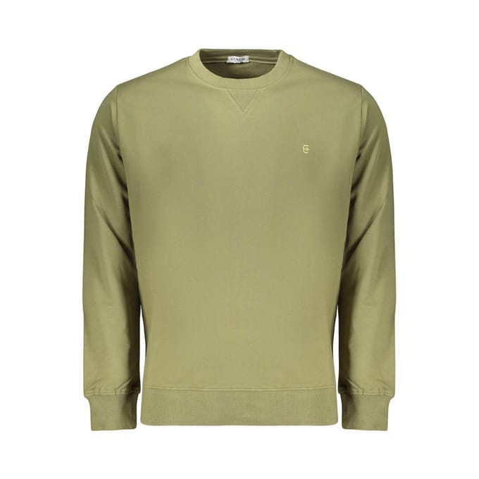 Coveri Moving Groene Katoenen Sweatshirt voor Mannen