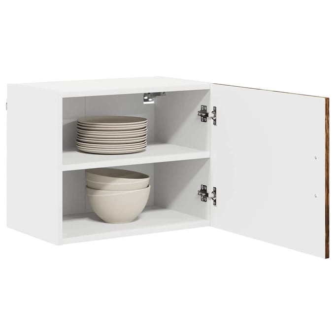 vidaXL - Vaatwasserpaneel - KALMAR - 2 - st - Rook - Eiken - 50 - x - 31 - x - 40 - cm