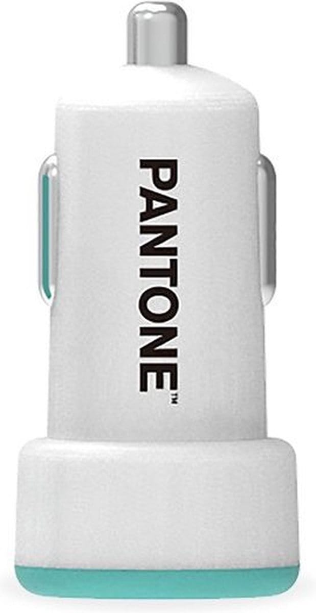 Autolader met 1 USB poort, Mintgroen - Celly | Pantone