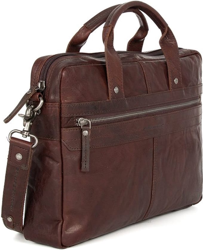 Leren Laptoptas - 13.3 inch - Florida - Donkerbruin