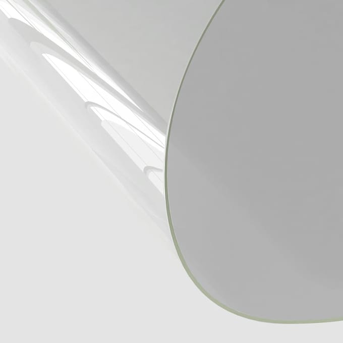 vidaXL - Tafelbeschermer - Ø70 - cm - 1,6 - mm - PVC - transparant
