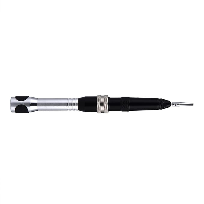 Sieraden Graveerhamer Handstuk met Handvat voor Sieraden Flexibele Schachtmachine black