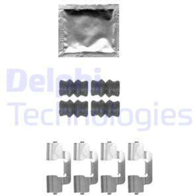 Toebehorenset, schijfremblok DELPHI LX0536