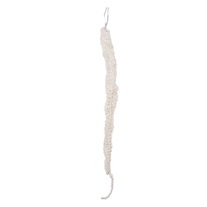 Clayre & Eef Hanger 4x4x50 cm Wit Kunststof