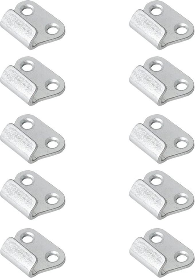 ProPlus Afspanhaak met montagegaten - 29 x 23 x 12 mm - set van 10 stuks