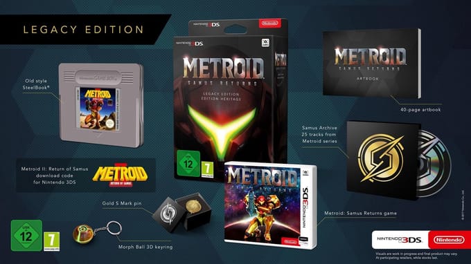 Metroid: Samus Returns - Legacy Edition - 3DS