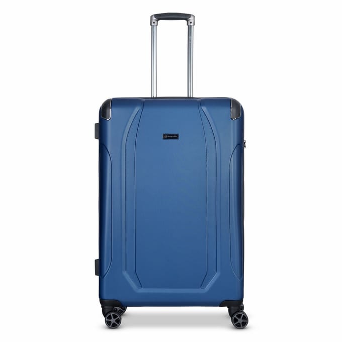 Bugatti Valencia 4 wielen Trolley L 77 cm - Harde bagage - TSA slot - blue