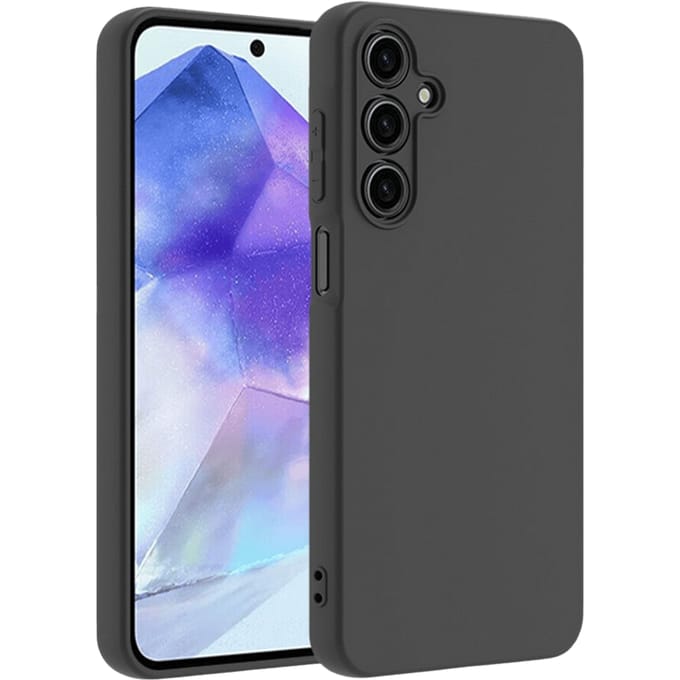 CaseBody Samsung Galaxy A16 Slim-Fit Backcover Zwart