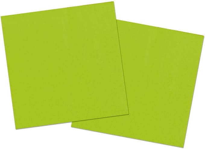 Folat - Servetten - Lime Green 3 ply 33x33cm (20 stuks)