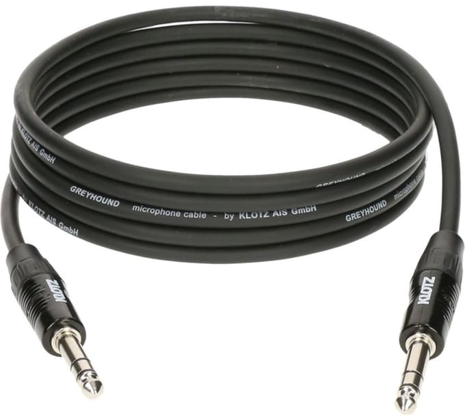 Klotz GRG1PP03.0 Greyhound Patchkabel 3 m - Stereo patch kabel