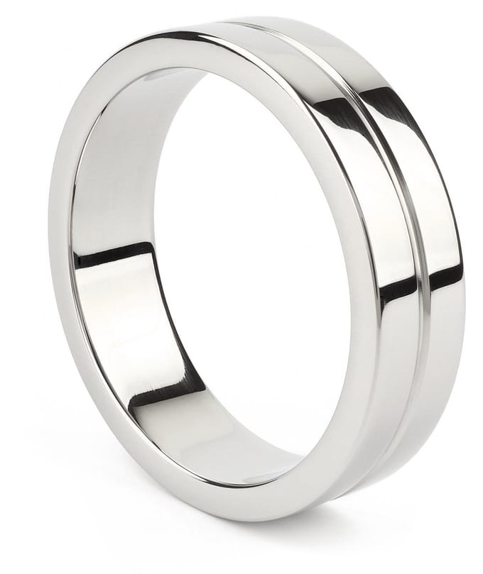 Mr. Steel Penisring Single Grooved 50