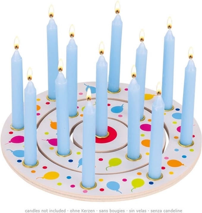 Goki - Wooden Birthday wreath Balloons