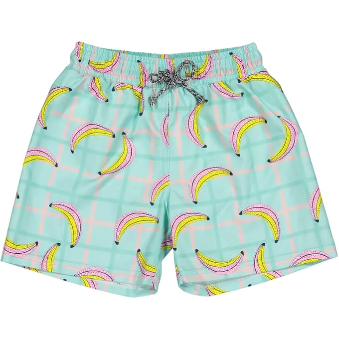 Kinderzwemshort Paper Boat Banana splash classic