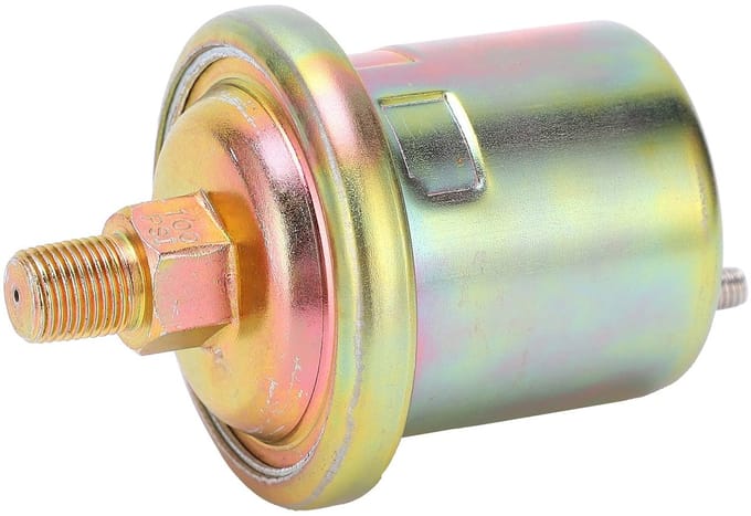 Dailygoods- Motoroliedruksensor 100PSI - Druksensor - Zenderschakelaar - 0570-1857 - Roestvrij Staal - Corrosiebestendig - Oliedruksensor