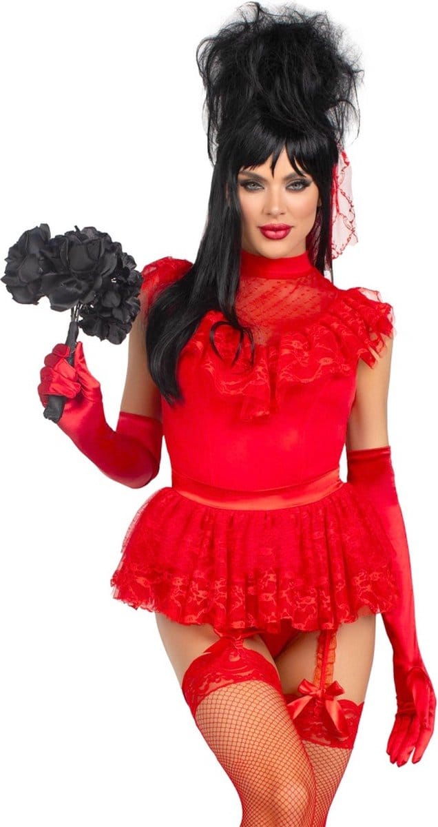 Leg Avenue - Beetle Babe Kostuum - S - Rood