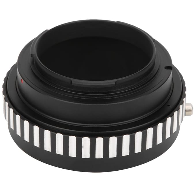 DANEX Aluminiumlegering Adapterring voor Da PK Mount Lens om te passen op E-poort Camerabehuizing gray