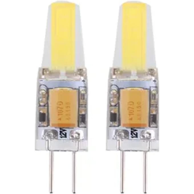 Sencys Led Capsule Cob - 12v - Warm Wit - G4 - 1,5w - 2 Stuks