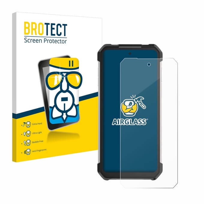 Screenprotector voor Unihertz Tank 3 Pro Beschermglas transparant