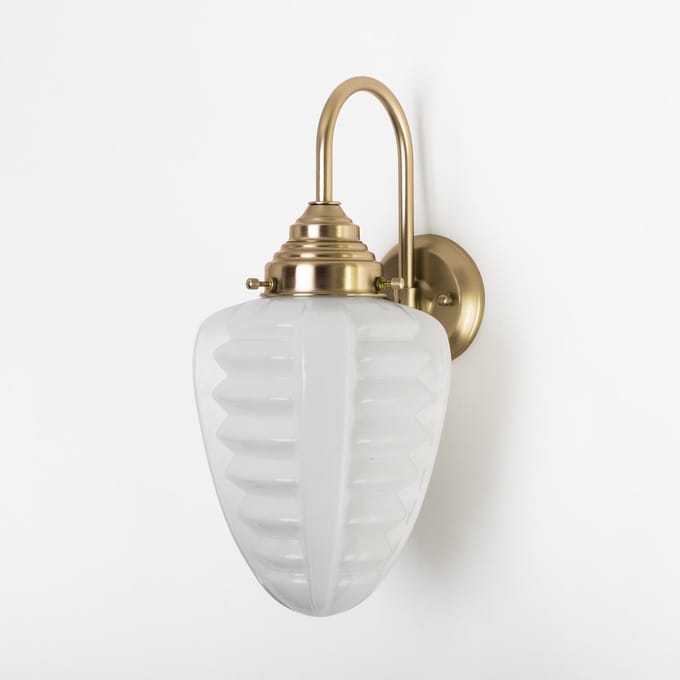 Wandlamp Parole Meander Brons - Art Deco Trade
