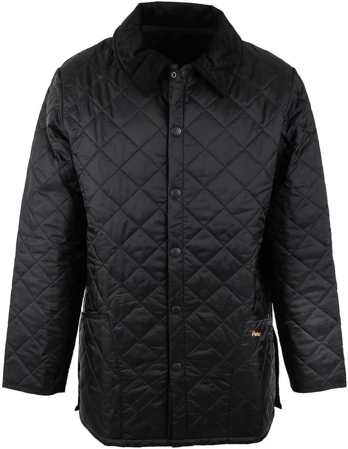 Barbour Liddesdale Quilt Zwart - Maat S - Heren - Gewatteerde jassen