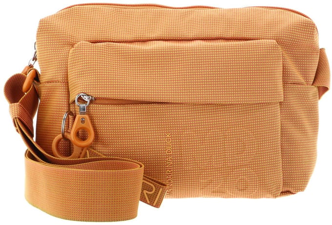 MANDARINA DUCK schoudertas MD20 Small Zip Crossover Mango oranje