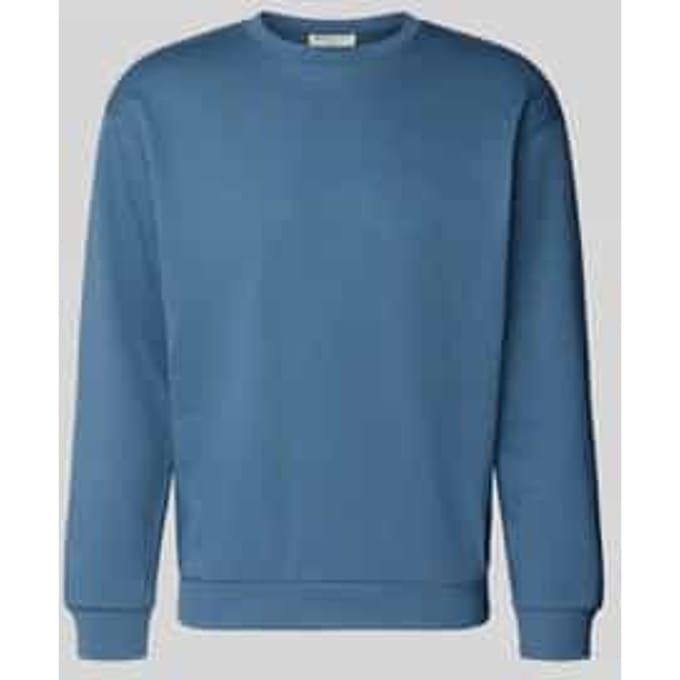 Regular fit sweatshirt van katoenmix