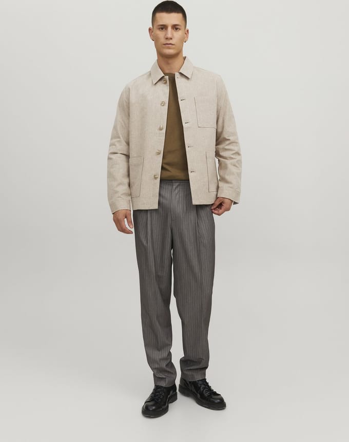 JACK&JONES - JPRRIVIERA HYBRID BLAZER SLIM FIT - Heren - Colberts