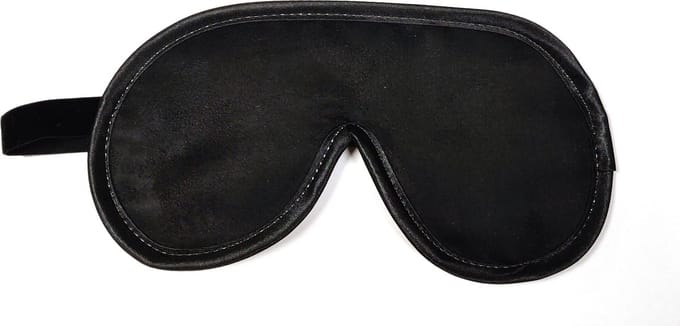 Vagabond Luxe Slaapmasker - Fluweelzacht - Zwart