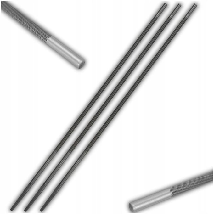 Merkloos - Vijlenset - 4,0mm - 3 Stuks - Rond