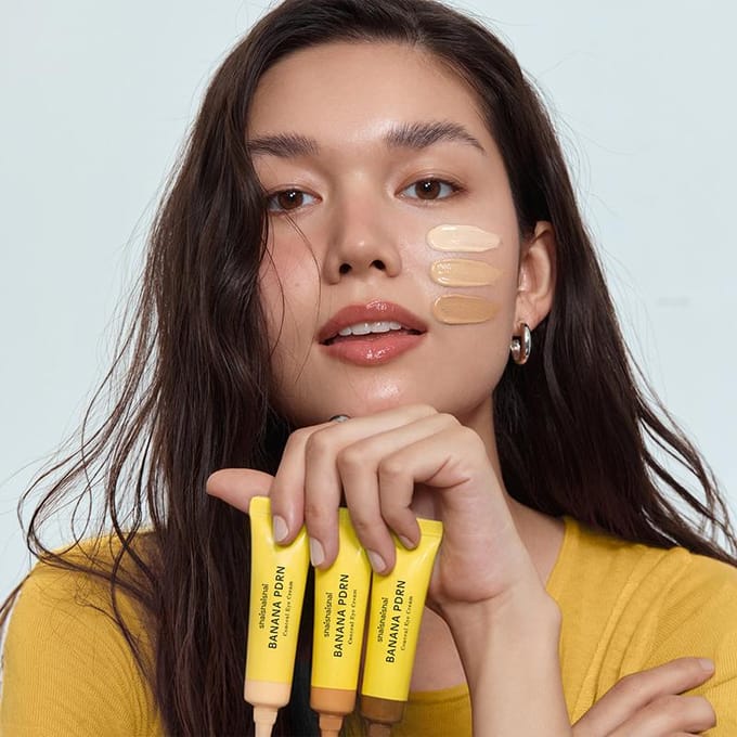 shaishaishai - BANANA PDRN Conceal Eye Cream - 5 Colors 2026 Version - #Latte
