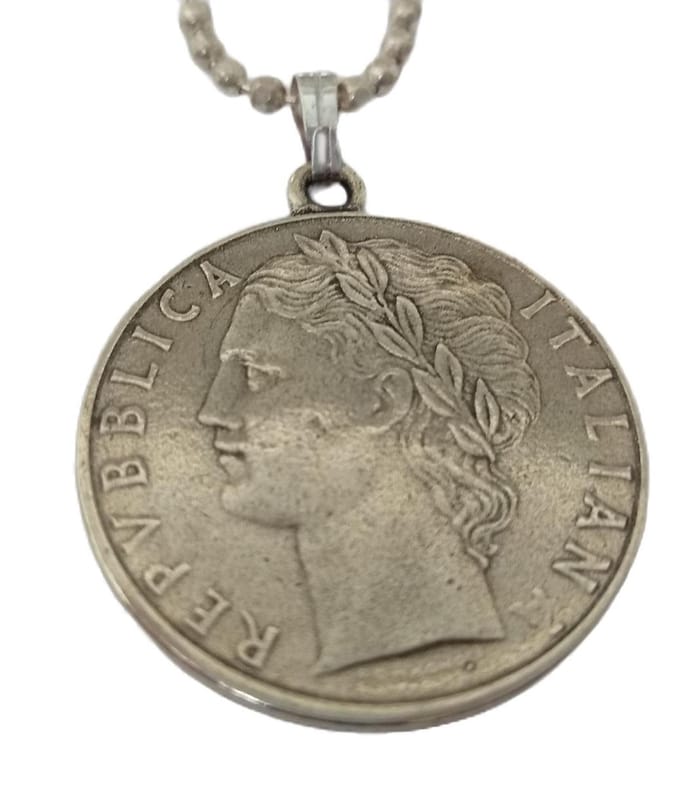Ketting 100 Italiaanse lira.