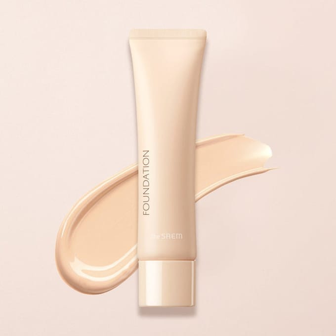 The Saem - Saemmul Airy Cotton Foundation SPF30 PA++ - 30ml - 01 Light Beige