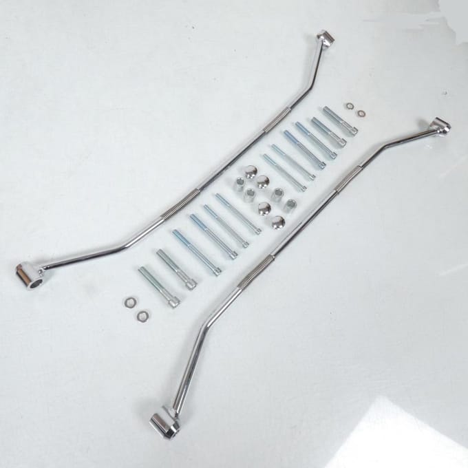 Kit support valise latérale universel HIGHWAY HAWK pour moto Custom 66-030