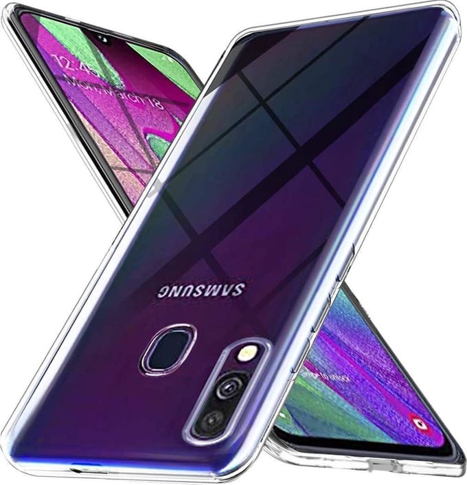 Soft Backcover Hoesje Geschikt voor: Samsung Galaxy A41 - Silicone - Transparant