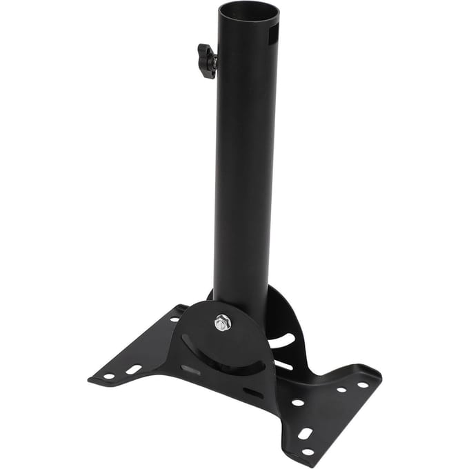 Satelliet Dakmontage Kit Zwart Roestvrij Staal Weerbestendig Satelliet Paal Montagebeugel voor Starlink V2 voor black
