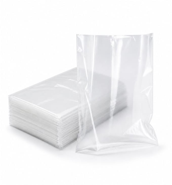 Inpakr Transparante LDPE Zakken - 100 Stuks - 60 x 120 cm - 150 Micron