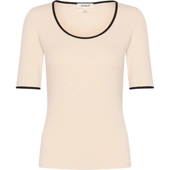 Dames-T-shirt Soaked in Luxury Naida