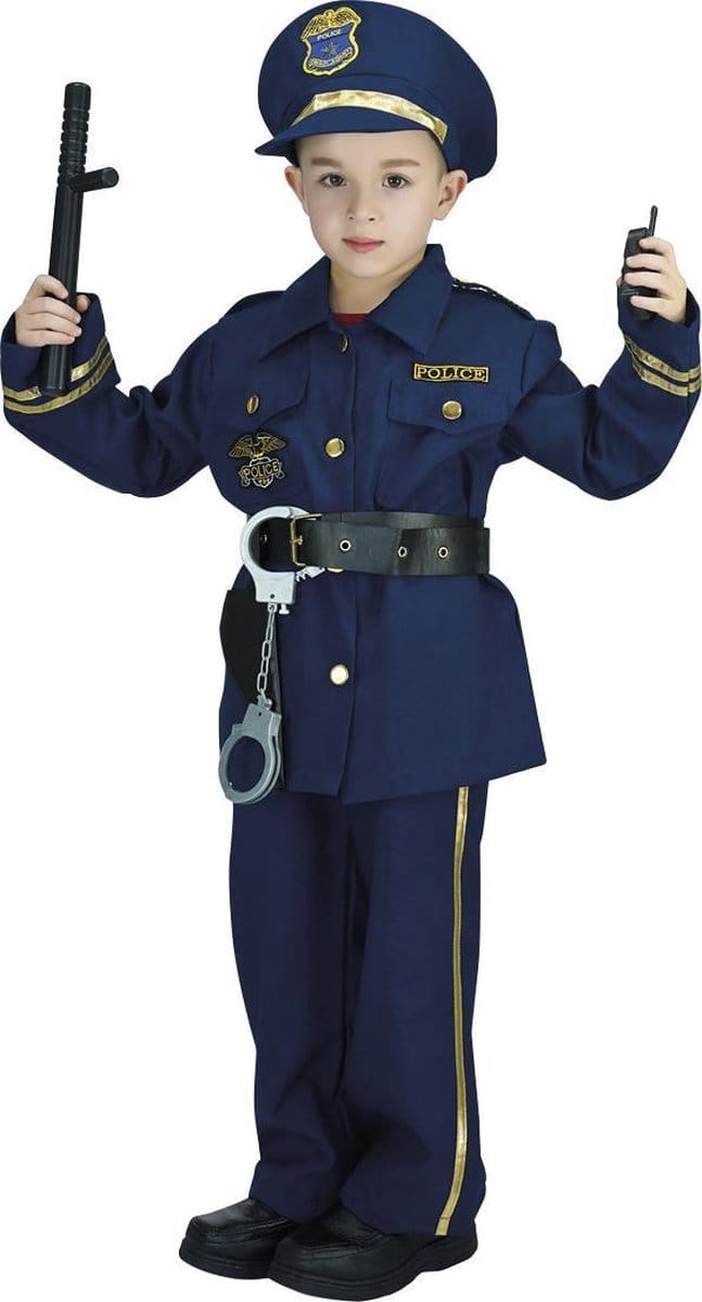 Politie Kostuum - Verkleedkostuum - 10/12 jaar