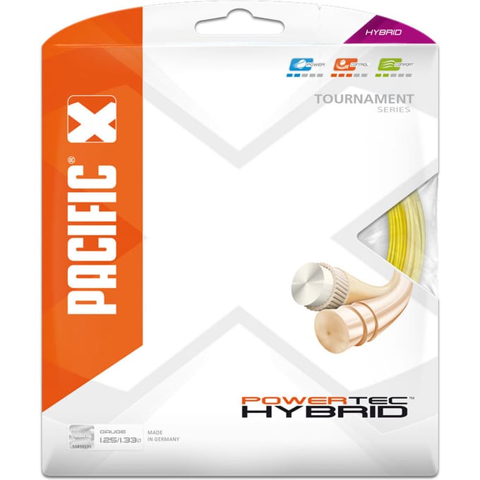 Pacific Power Tec Hybrid Set Snaren 12,2m-Natuurlijke Kleuren