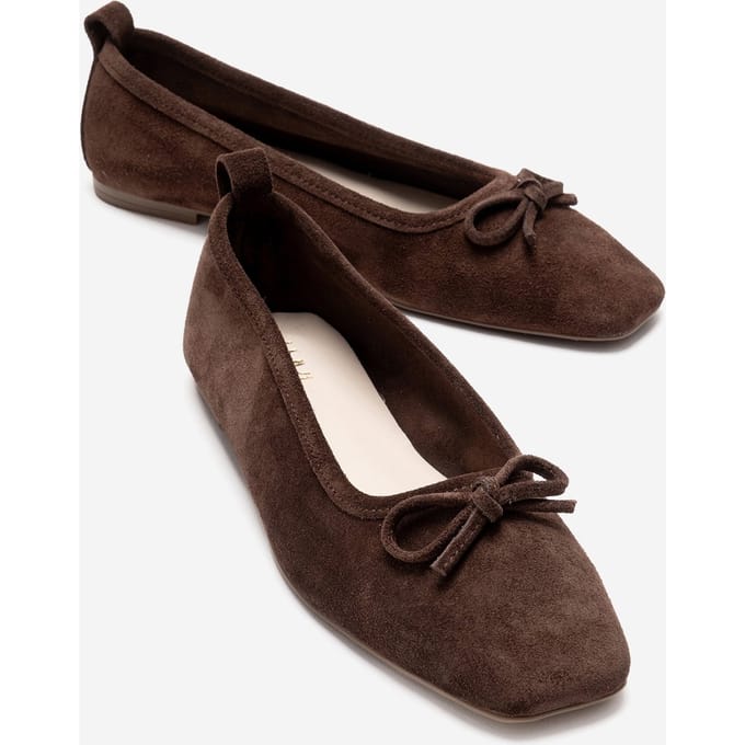 Sosa Leren Ballerina's Dames